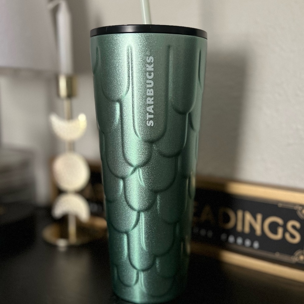 Starbucks Metallic Mermaid Stainless Venti 24oz Tumbler New